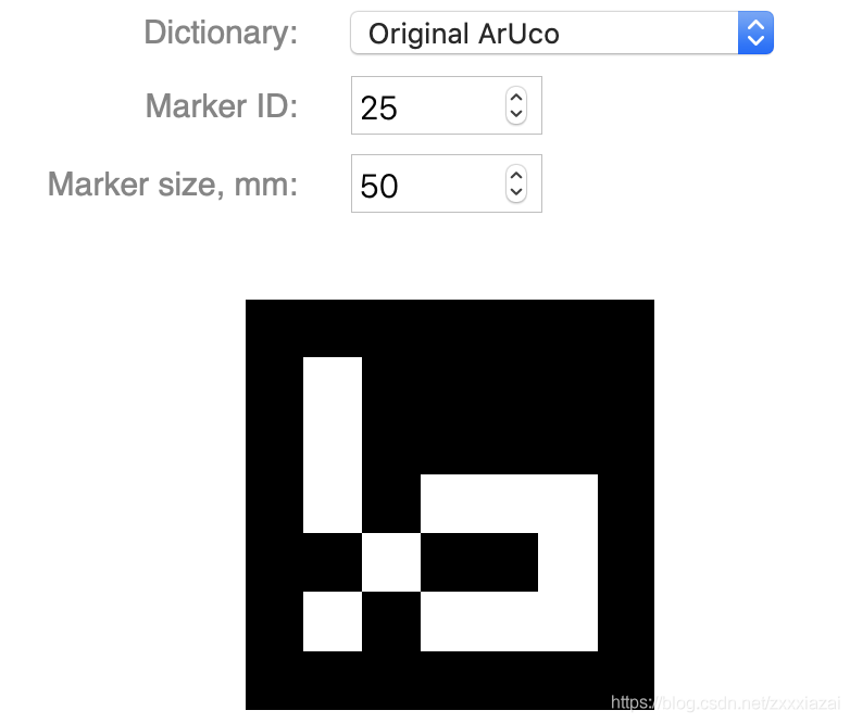 ArUco marker 示例